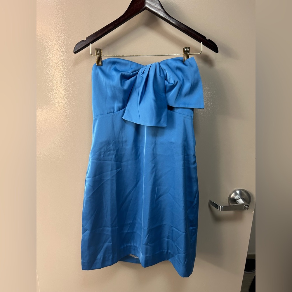 NWT Lilly Pulitzer Women's Carlynn Strapless Satin - Picture 2 of 8